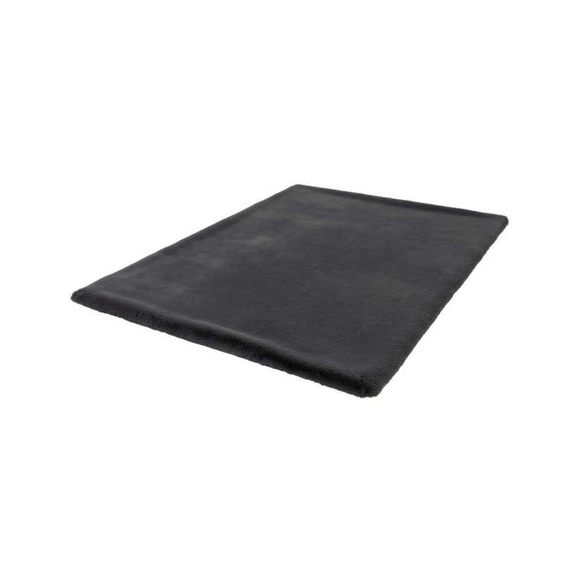 Tapis 150x80cm, design H008N coloris graphite - Confort et élégance pour votre intérieur