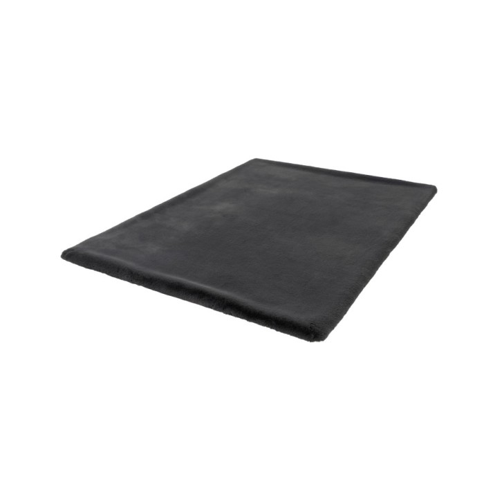 Tapis 290x200cm, design H008N coloris graphite - Confort et élégance pour votre intérieur