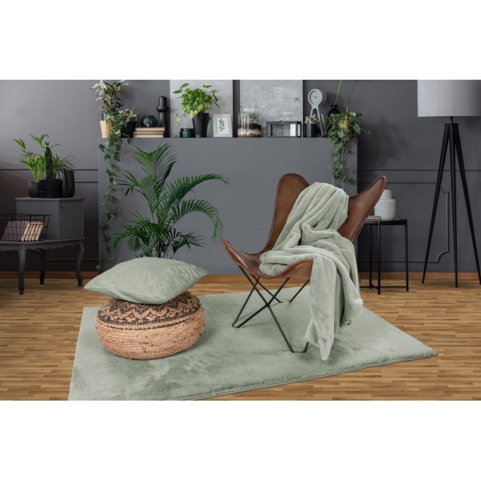 Tapis 290x200cm, design H008N coloris jade - Confort et élégance pour votre intérieur