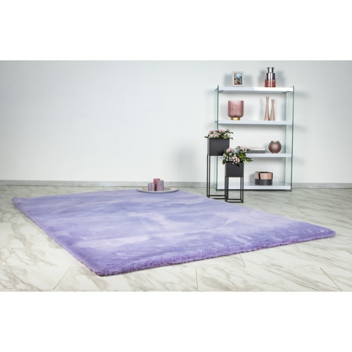 Tapis 150x80cm, design H008N coloris lavande - Confort et élégance pour votre intérieur