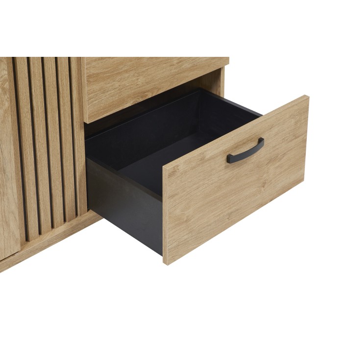 Commode bébé TOMMY – Table à langer intégrée coloris chêne doré