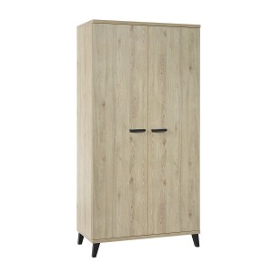 Chambre bébé ou enfant DANAÉ, lit 60x120 évolutif en 90x200, armoire, commode à langer et chevet