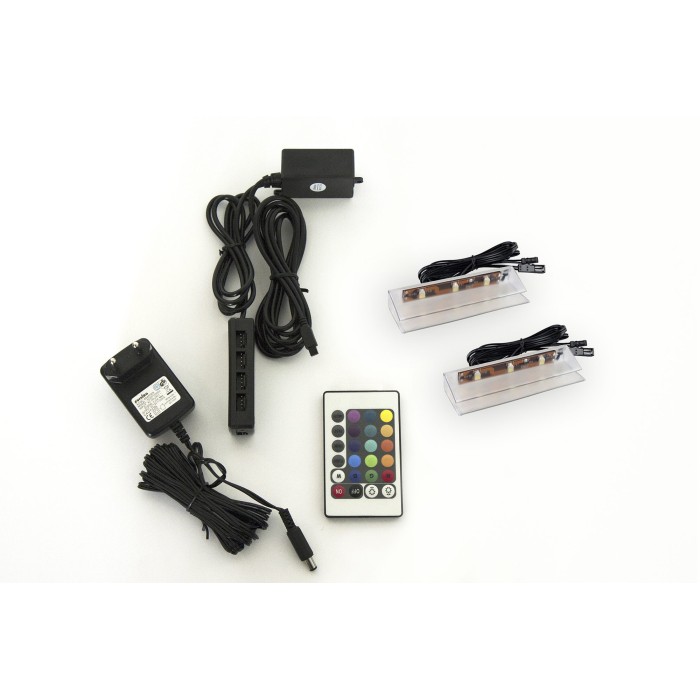 Éclairage LED RGB 4 clipex