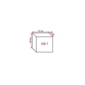 Meuble de salon blanc collection CEPTO, 1 porte. Idéal pour un petit rangement dans le salon