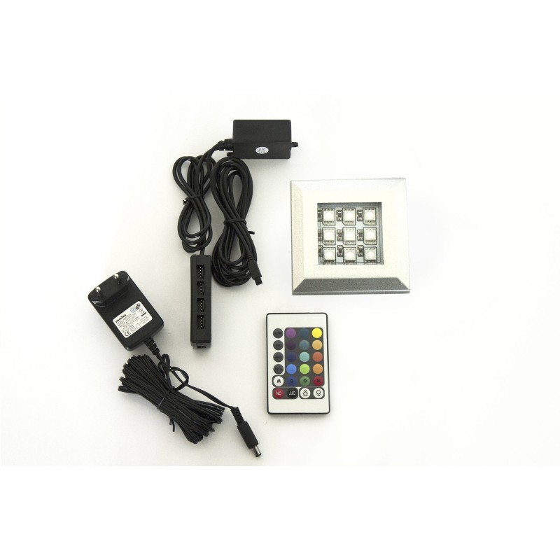 Éclairage LED RGB 1 Squere pour collection CEPTO