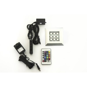 Éclairage LED RGB 1 Squere pour collection CEPTO