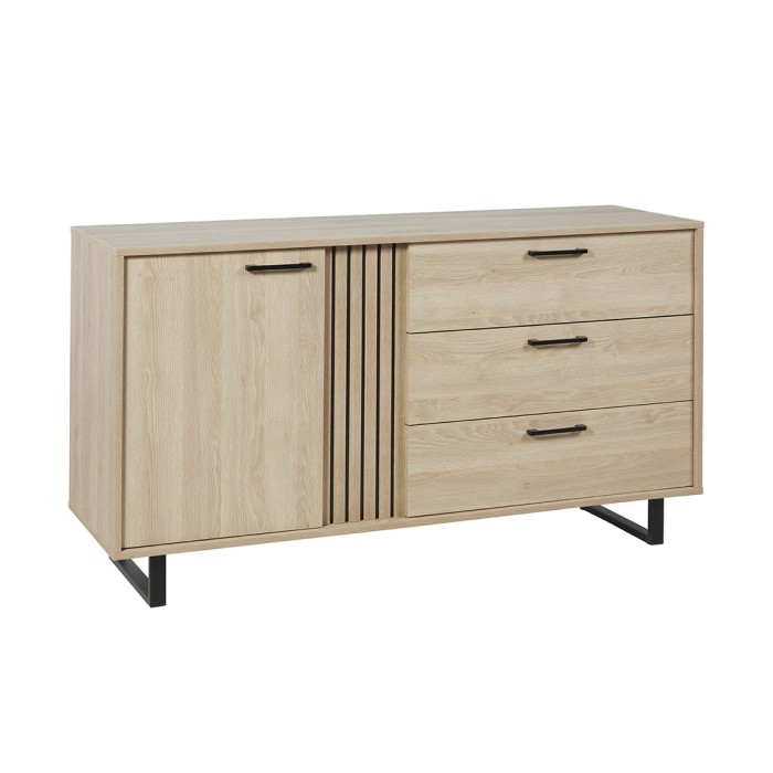 Buffet LOFT 165 cm – Chêne...