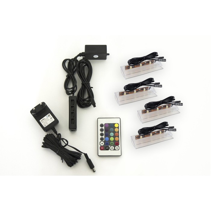 Éclairage LED RGB 4 Clipex...