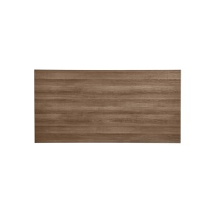 Table à manger haute EDWAR longueur 180cm en décor chêne vieilli, idéal pour une salle à manger conviviale