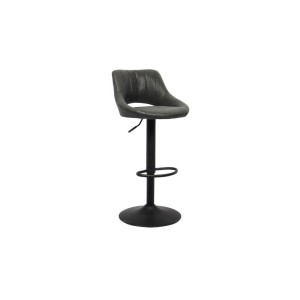 Tabouret de bar style vintage coloris noir. Collection BELLA