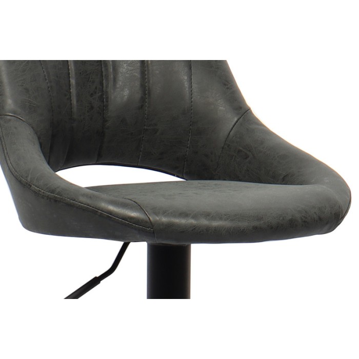 Tabouret de bar style vintage coloris noir. Collection BELLA