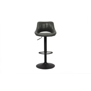 Tabouret de bar style vintage coloris noir. Collection BELLA