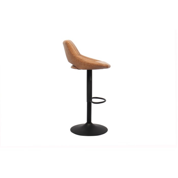 Tabouret de bar style vintage coloris noir. Collection BELLA