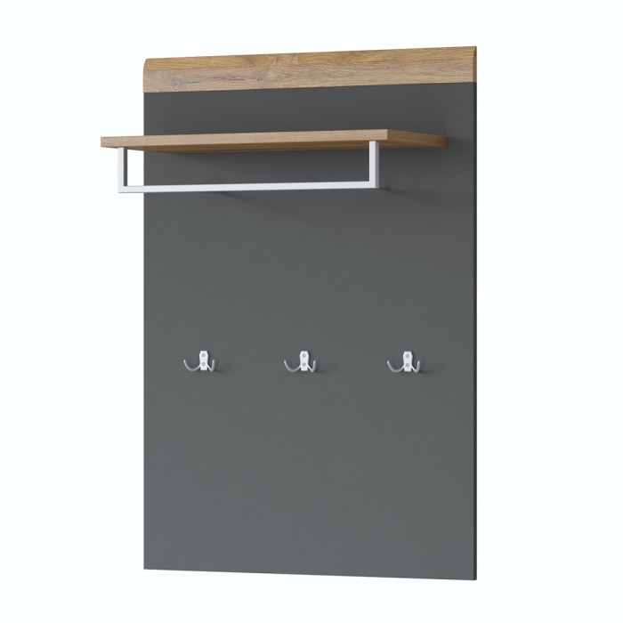 Panneau mural porte-manteau...