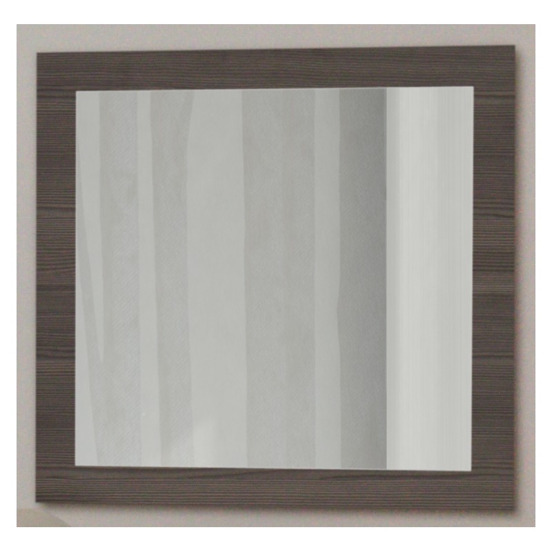 Lot de 3 miroirs 60x60x2 cm - Collection AUGUSTA - Coloris gris Bodega