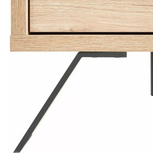 Buffet 4 portes, collection SHOW, coloris chêne clair