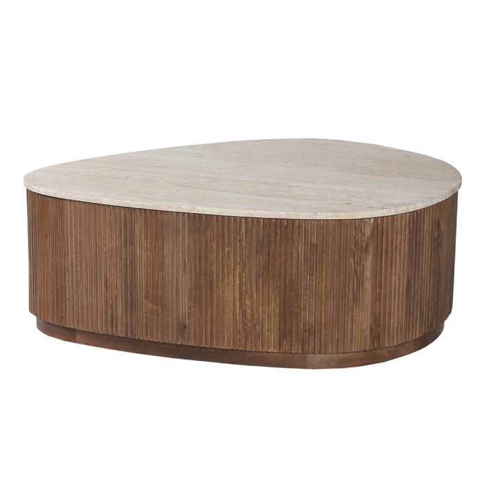Table basse en bois massif...