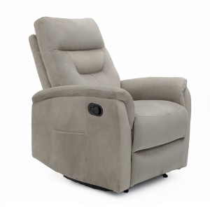 Fauteuil relaxation relevable manuellement PARIS – Coloris beige – Confort et élégance
