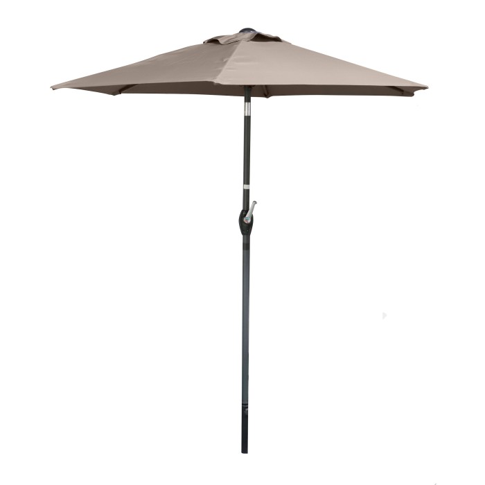 Parasol inclinable taupe –...