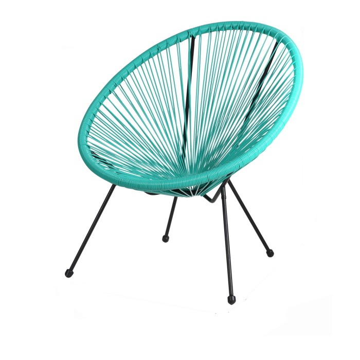 Fauteuil de jardin rond en...