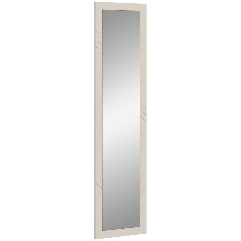 Miroir LUNA – Beige mat – Rectangulaire 45x180 cm 
