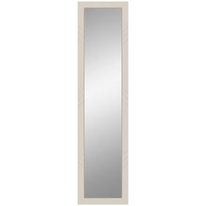 Miroir LUNA – Beige mat – Rectangulaire 45x180 cm 