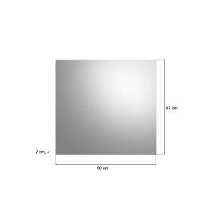 Miroir SCOTT – Design moderne et sans bords 