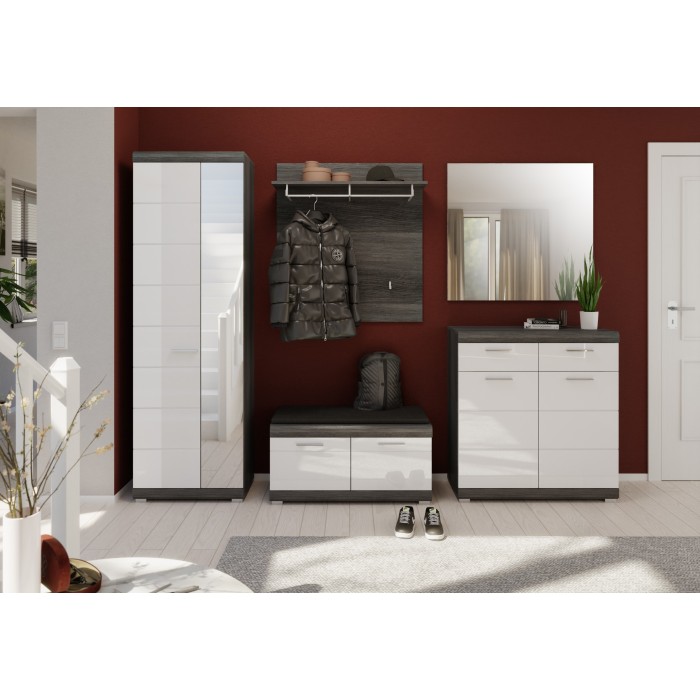 Porte-manteaux SCOTT – Design moderne avec étagère intégrée 