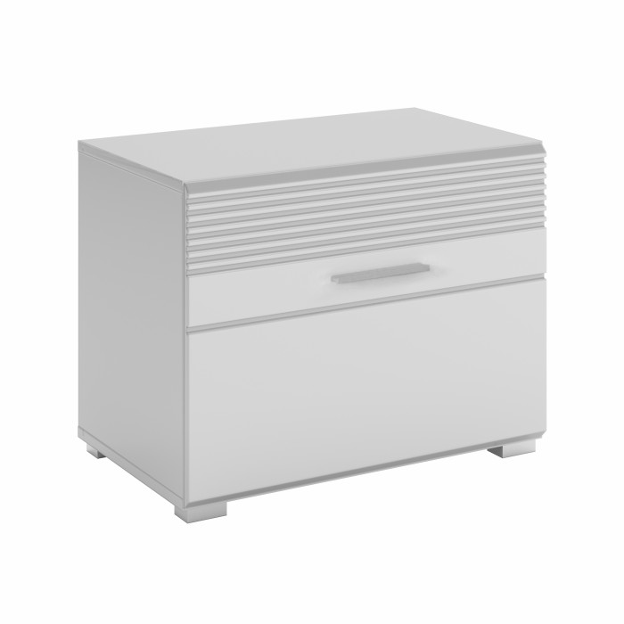 Meuble à chaussures – Blanc Laqué – KLEANKIN 