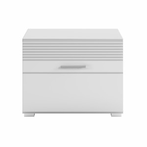 Meuble à chaussures – Blanc Laqué – KLEANKIN 