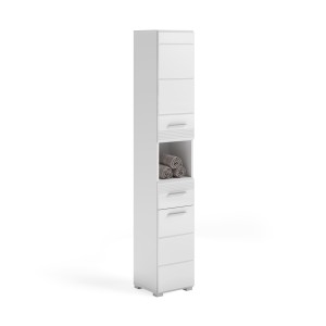 Colonne de salle de bain – Blanc laqué – KLEANKIN 