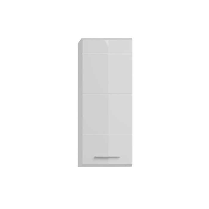Meuble de rangement salle de bain – Blanc laqué – VICCO