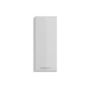 Meuble de rangement salle de bain – Blanc laqué – VICCO
