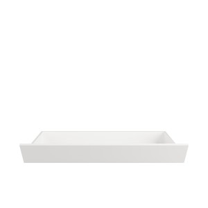Tiroirs de lit FLORENCE – Lot de 2 – Blanc – Pour lit 160x200 ou 180x200 – Rangement pratique