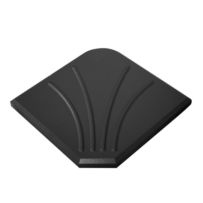 Pack parasol déporté beige + dalle béton – Élégance, ombre XXL et stabilité assurée