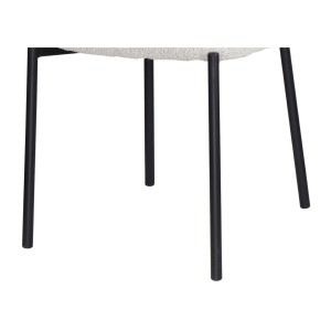 Lot de 2 chaises LYVORA – Tissu beige – Pieds métal – Confort épuré – Design compact et élégant 