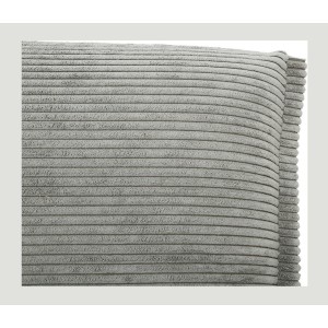 Canapé-lit VELARIS – Tissu velours gris foncé – Structure bois – Matelas intégré – Élégant et compact