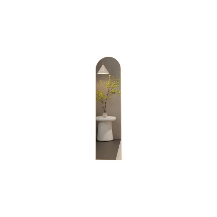Miroir ROSALIA – 40x160 cm – Chêne vieilli – Finition bois – Design rustique et raffiné