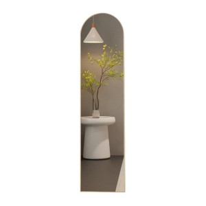Miroir ROSALIA – 40x160 cm – Chêne vieilli – Finition bois – Design rustique et raffiné