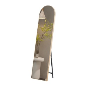 Miroir ROSALIA – 40x160 cm – Chêne vieilli – Finition bois – Design rustique et raffiné