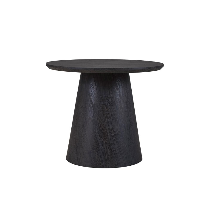 Table basse BOKOR – Coloris brun foncé – Table basse carrée 60x60 cm – MDF – Design moderne et compact