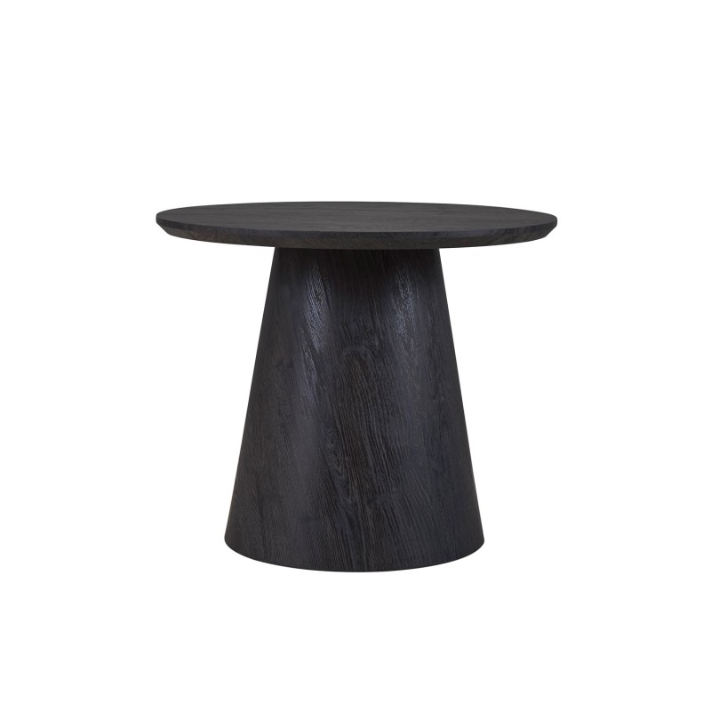 Table basse BOKOR – Coloris brun foncé – Table basse carrée 60x60 cm – MDF – Design moderne et compact