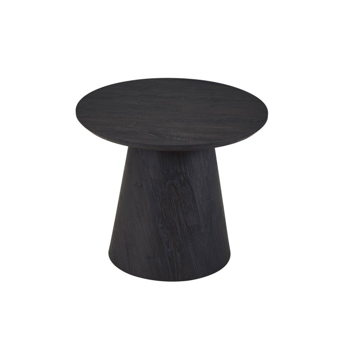 Table basse BOKOR – Coloris brun foncé – Table basse carrée 60x60 cm – MDF – Design moderne et compact 