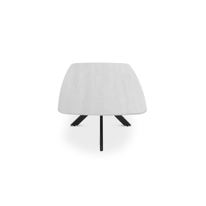 Tables basses ARVENA – Table basse rectangulaire 130x70 cm – 5 coloris pierre et marbre – Design contemporain 