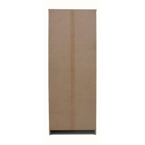 Meuble à chaussures MEXICO – 4 tiroirs avec miroirs – Coloris chêne sonoma – Rangement vertical contemporain