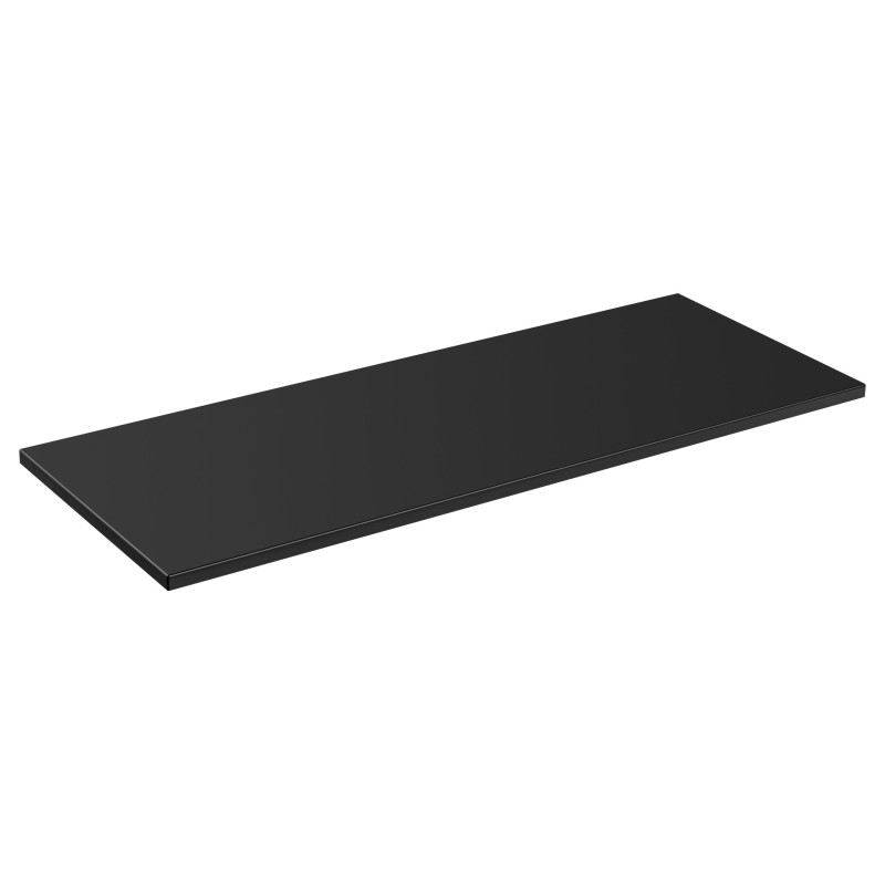 Plan vasque NOXERA – 120 cm – Noir mat – Pour vasques à poser – Finition élégante Plan vasque NOXERA – 120 cm – Noir mat – Pour vasques à poser – Finition élégante