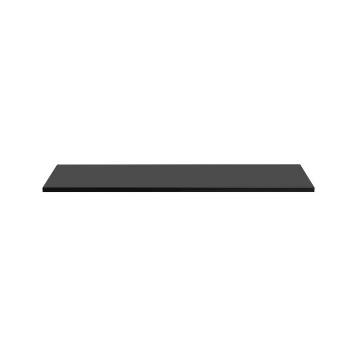 Plan vasque NOXERA – 120 cm – Noir mat – Pour vasques à poser – Finition élégante 
