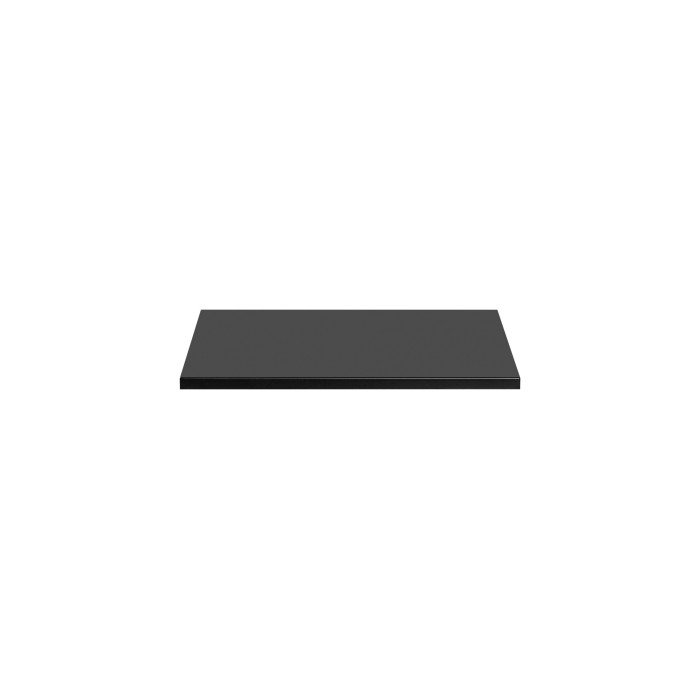 Plan vasque NOXERA – 60 cm – Noir mat – Pour vasque à poser – Finition MDF et PVC 