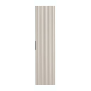 Colonne de salle de bain suspendue NOXERA – 1 porte – Beige mat – Hauteur 140 cm 