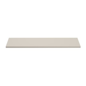 Plan vasque NOXERA – 120 cm – Beige mat – À poser – Finition haut de gamme en MDF 